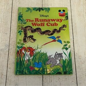 Vintage 1980 Walt Disneys The Runaway Wolf Cub (HC, Children’s Book, 1980)